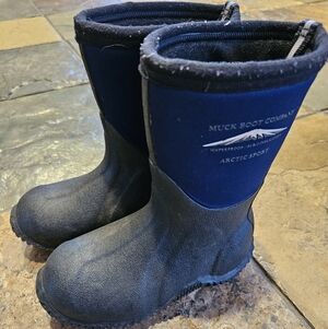 Kids Arctic Sport Boots - Black